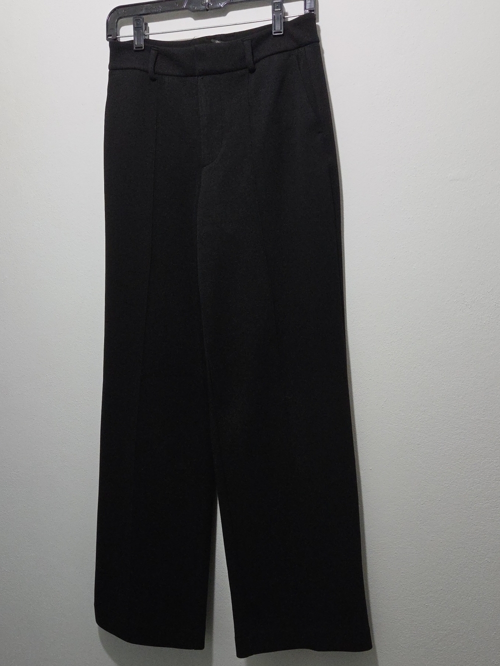 Christian Siriano Black Wide-Leg Trousers